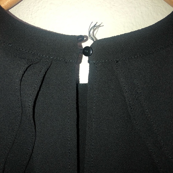 Peach Love California | Black Ruffle Romper | M - Picture 3 of 4